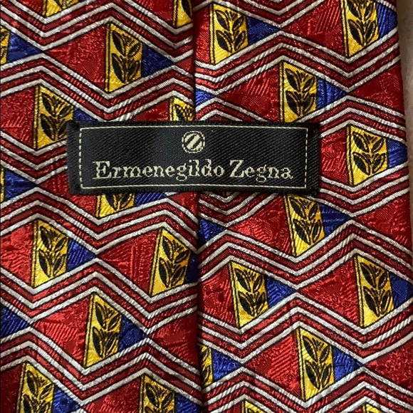 Ermenegildo Zegna Mens Tie - Picture 5 of 8